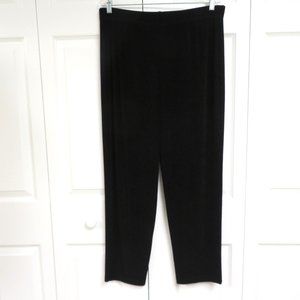 Travelers by Chico's 2 Pants Solid Black Size Large